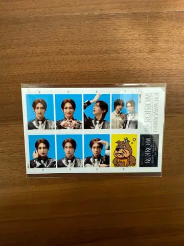 증명사진풍 스티커 하마카와 로미 로이 ROIROM 로이롬 회장 한정판