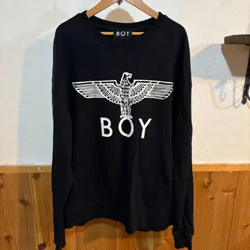 BOY LONDON* 로고 프린트 맨투맨