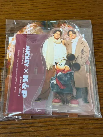 Disney MICKEY K&P 아크릴 스탠드 King & Prince