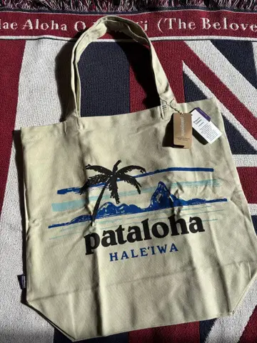 [ 새상품 ] 파타고니아 pataloha 토트백 야자수 하와이 한정판