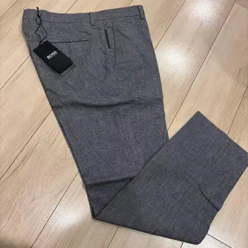 [ 미사용 새상품 ] HUGO BOSS 그레이 슬랙스