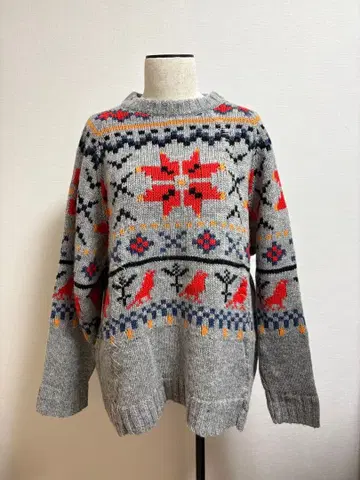 KHOKI 24AW 노르딕 스웨터 사이즈 1