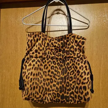 hayni 레오파드 무늬 숄더백