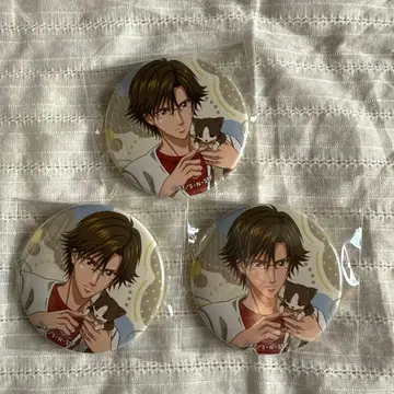 신 테니스의 왕자님 느긋한 타임 캔뱃지 테즈카 쿠니미츠