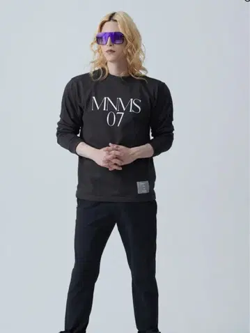 MINIMUS 롱 T셔츠 블랙 XL 롤랜드 아사쿠라 미쿠루