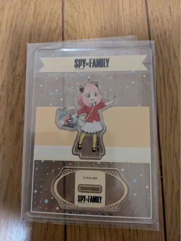SPY-FAMILY 아냐 아크릴 스탠드와 키링 세트