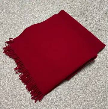 Scots Regal 램스울 머플러 레드