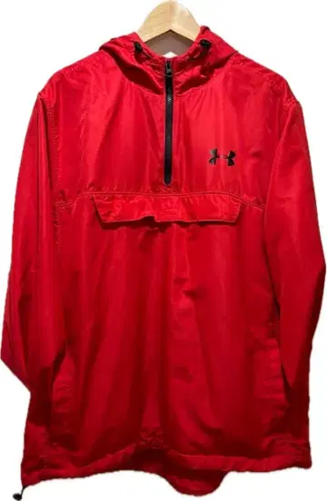 언더아머 나일론 자켓 레드 사이즈 XL