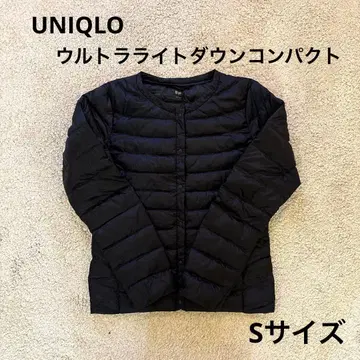 UNIQLO 울트라 라이트 다운 컴팩트 자켓 S 사이즈 블랙