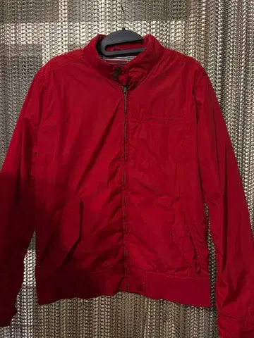 GAP 갭 남성용 아우터 나일론 자켓 블루종 빨간색 레드