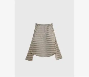 Enewd nina 스트라이프 오프숄더 T셔츠