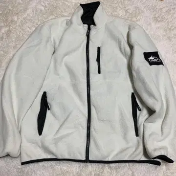 CAMP7 플리스 자켓 화이트