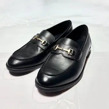 GU 리얼 가죽 비트 로퍼 천연 가죽 신발