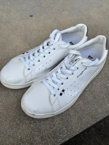 르꼬끄 스포르티브 화이트 스니커즈