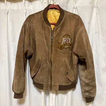 Beckelli 브라운 가죽 자켓