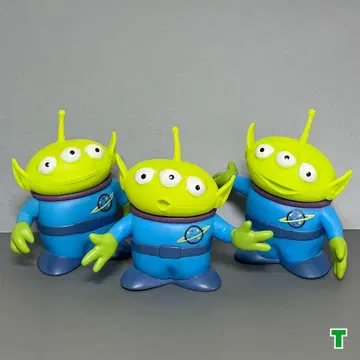 토이스토리 에이리언 피규어 소프트 비닐 인형 세트 No.T