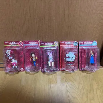 Disney Christmas 오너먼트 피규어 5체 세트