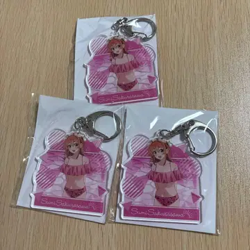 사쿠라자와 스미 아크릴 키링 3개 세트