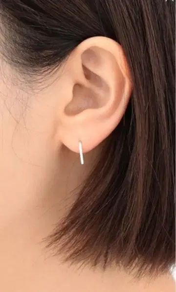 에스테르 k10 스트레이트 바 귀걸이