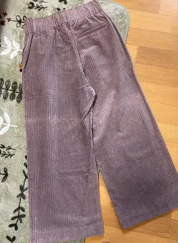 코듀로이 와이드 팬츠