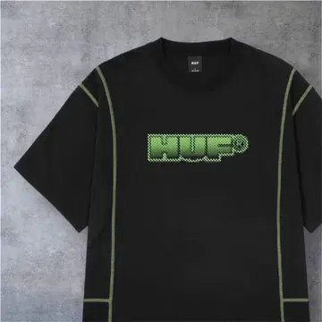 HUF TONE JERSEY TOP 블랙 XXL