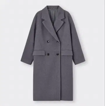 새상품 GU 니트 멜톤 테일러드 코트