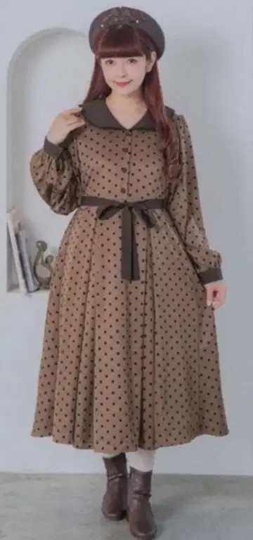 시마무라 아오키 미사코 원피스 LL