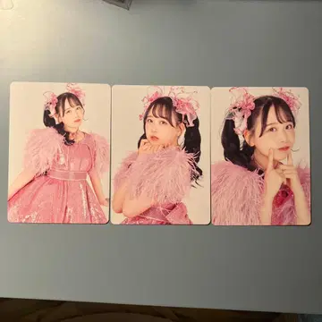 마츠모토 카렌 트레이딩 카드 3장