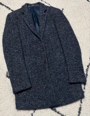 정장 셀렉트 다크 네이비 체스터 코트