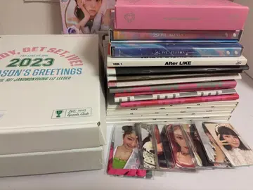 IVE 팬 탈퇴 묶음 판매 레이 트레이딩 카드 앨범 시즌 그리팅