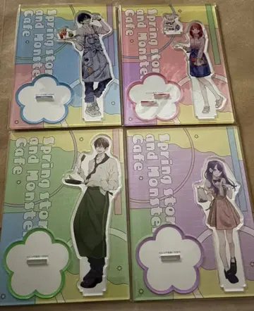 봄의 폭풍과 몬스터 카페 아크릴 스탠드