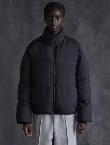 CALLNE 더블 지퍼 패딩 자켓 M 사이즈