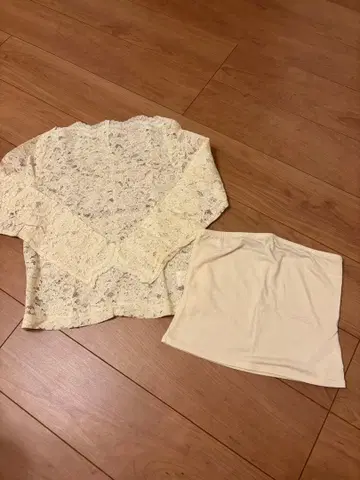 snidel 전체 레이스 상의