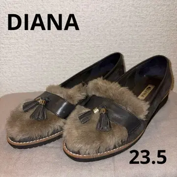 DIANA 그레이 로퍼 태슬 포함