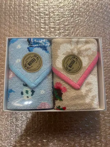 미사용 새상품 FEILER x ANA HONU 타월 손수건 세트