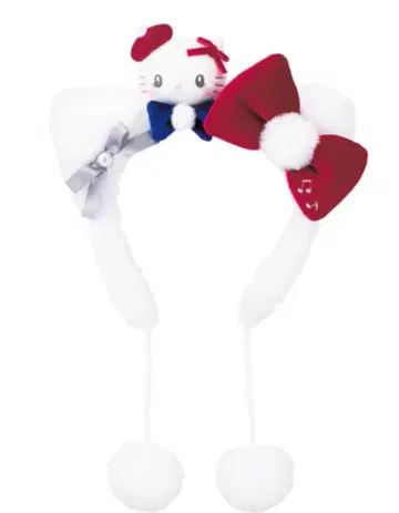 헬로키티 리본 포함 머리띠