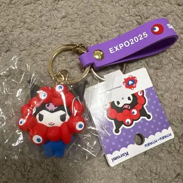 [ 박람회장 한정판 ] 쿠로미 미야쿠미야쿠 박람회 입체 마스코트 키링