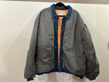 AOZORA MILITARY x DENIM FLIGHT JACKET