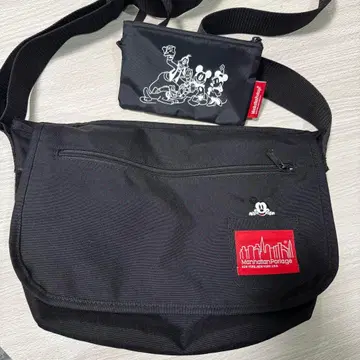 [ 한정판 ] 맨해튼 포티지 x 미키 90주년 콜라보 숄더백 새상품급