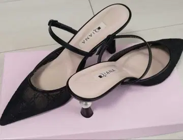 다이애나 [펄 컬렉션] 펄 힐 뮬 블랙