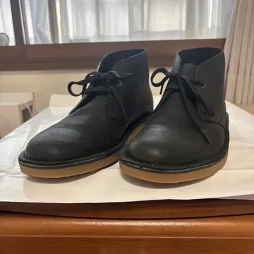 clarks 클락스 처카 부츠 가죽 블랙 블랙 25.5cm