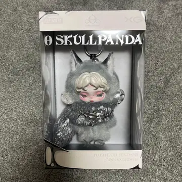 SKULLPANDA XG 콜라보 플러시 인형 펜던트