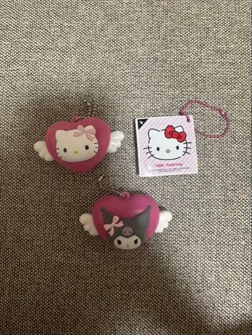 헬로키티 쿠로미 산리오 가챠가챠 3종 세트