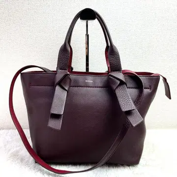 [새상품급] Andrea Mabianni 토트백 2WAY 보르도