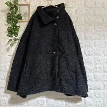 [ CLASSICAL ELF ] 오버 사이즈 판초 자켓 코트