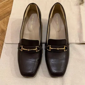 오리엔탈 트래픽 [뛸 수 있는 펌프스] 비트 힐 로퍼 브라운