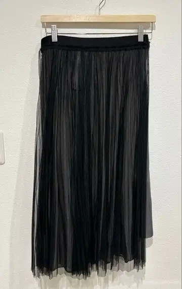 자유구 튤 롱 스커트 리버서블 새상품급