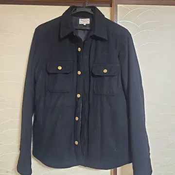 남성용 울 혼방 블루종 자켓 새상품급