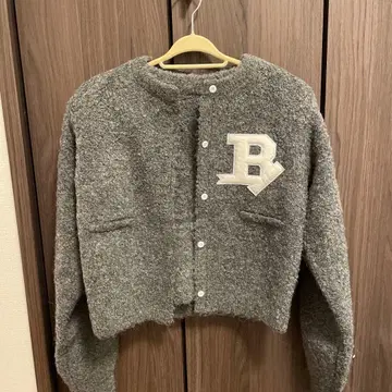 Bibiy. STELLAR OPEN CARDIGAN 그레이