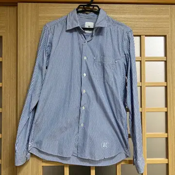 유니폼 익스페리먼트 스트라이프 셔츠 사이즈 1